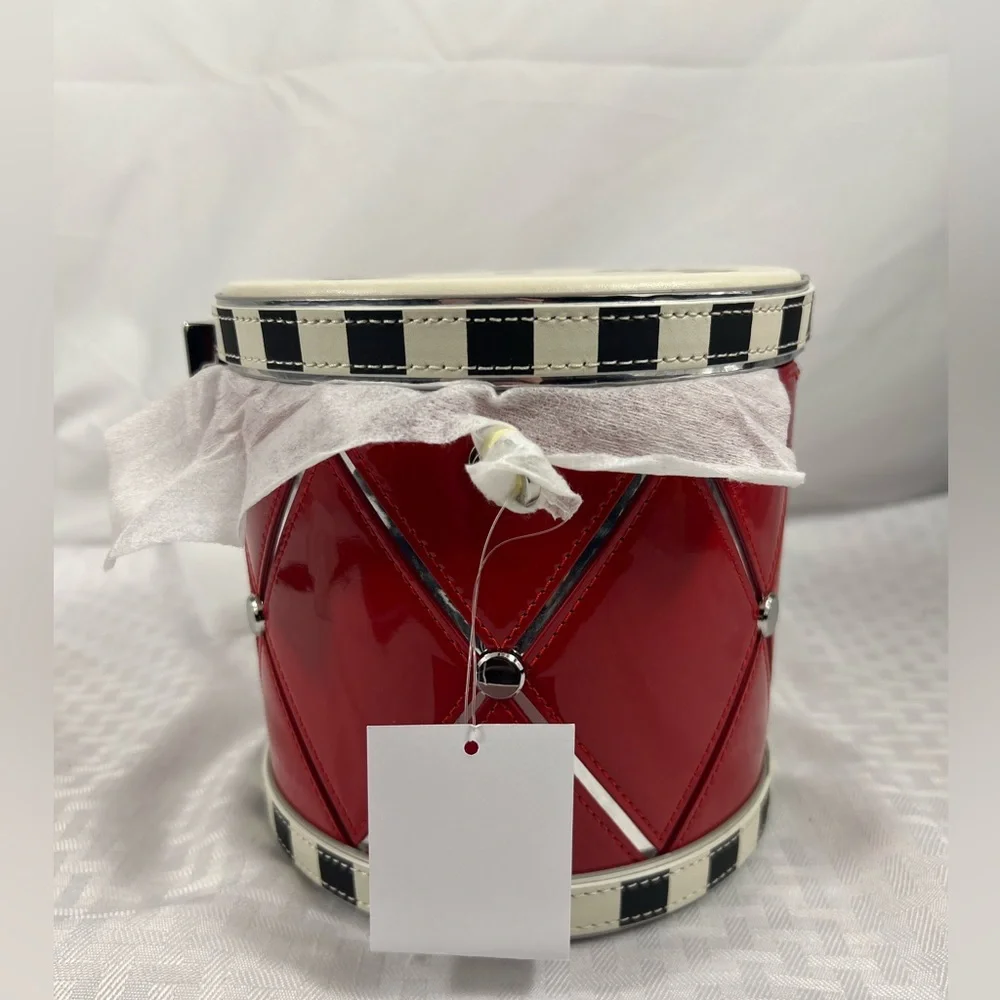 NWT Kate Spade 3D Drum Crossbody Bag Holiday Novelty Collectible